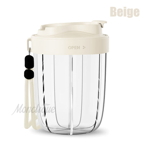 Pill Bottle with 7 Compartments