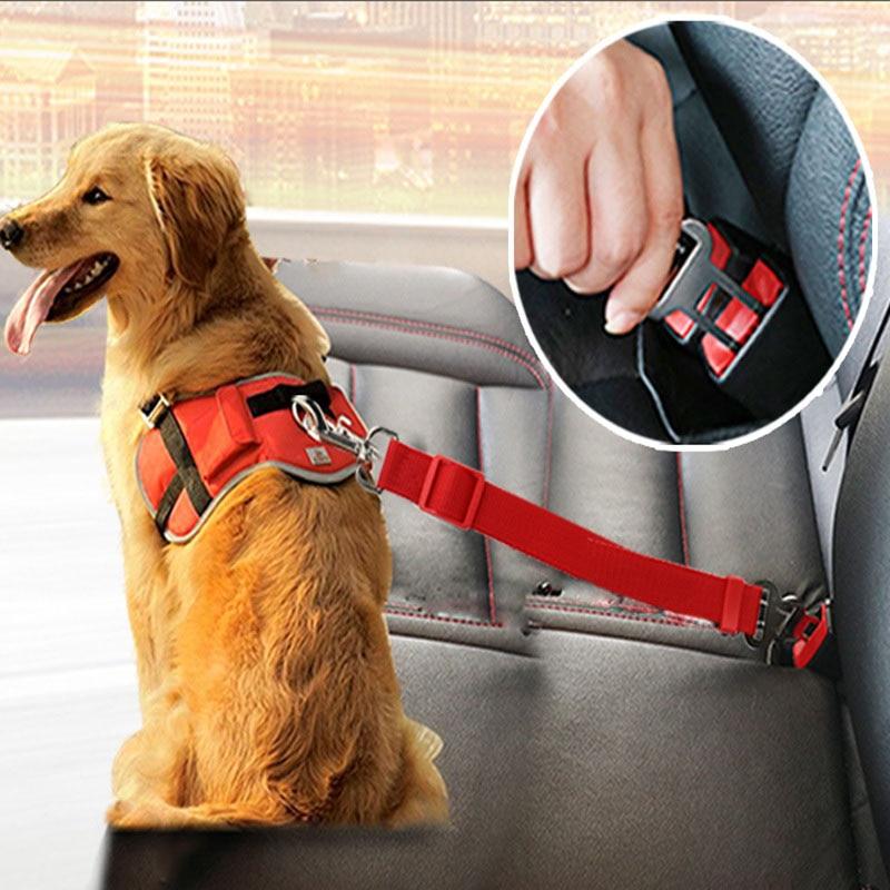 Adjustable Dog Cat Pet Car Safety Belt Harness