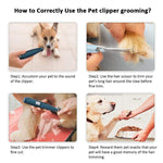 Low Noise Dog and Cat Clippers Grooming Kit