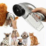 Pet Hair Vacuum Remover Grooming Tool - Cordless for Cats, Dogs