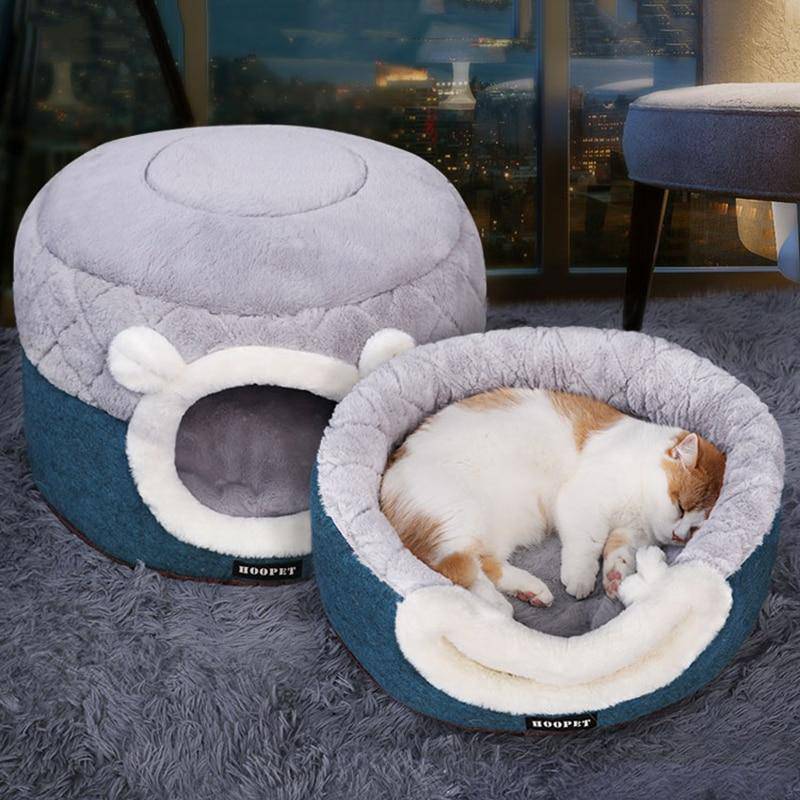 Cat Bed House Soft Plush